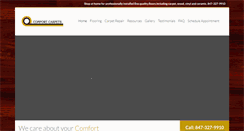 Desktop Screenshot of comfortcarpets.net