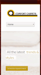 Mobile Screenshot of comfortcarpets.net
